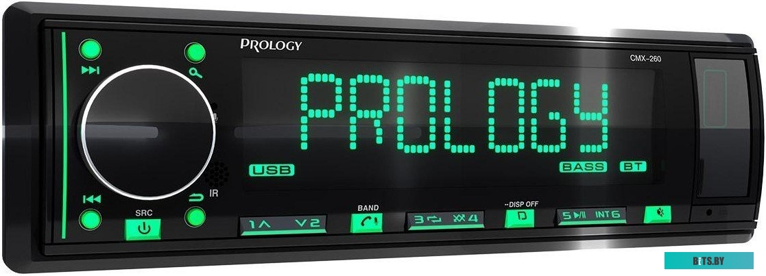 PRCMX260 Автомагнитола Prology CMX-260 1DIN 4x55Вт v4.2 ПДУ (PRCMX260)