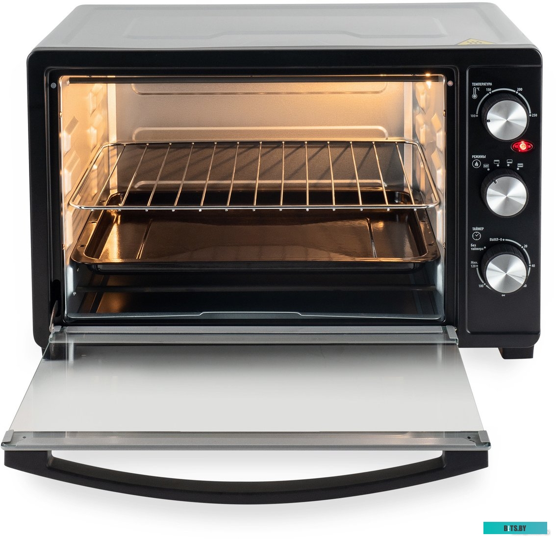 MIO-HY074 Мини-печь Hyundai MIO-HY074,  серебристый