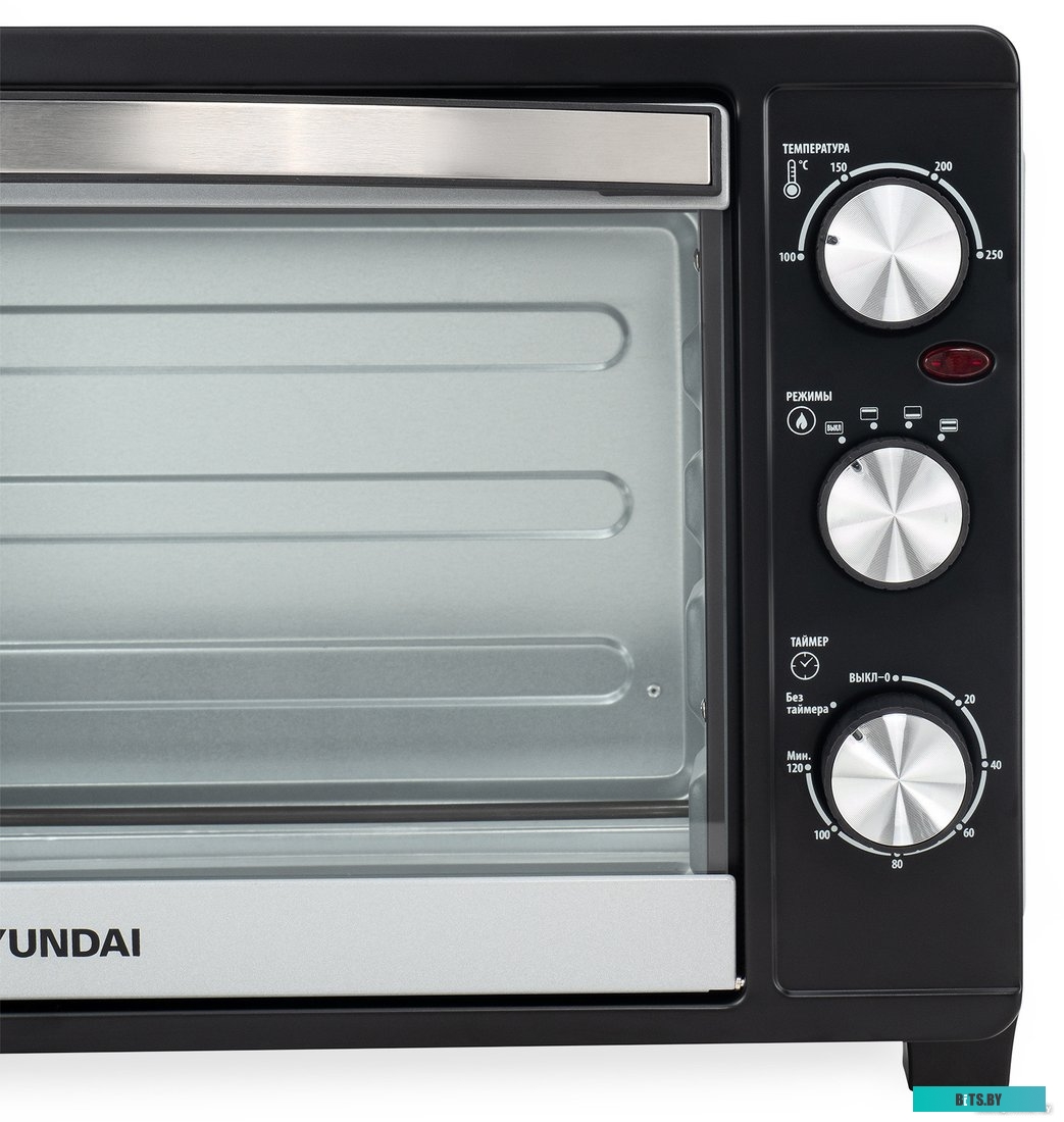 MIO-HY074 Мини-печь Hyundai MIO-HY074,  серебристый