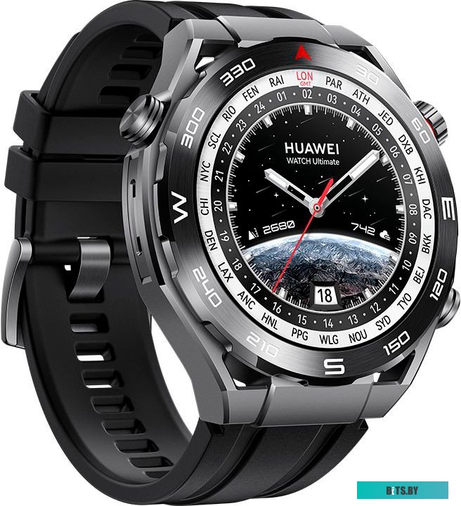 Умные часы Huawei Watch Ultimate (черные скалы)