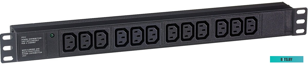 Блок розеток ExeGate ServerPro PDU-19H007 Al-12C13-C20 <EX280865RUS>