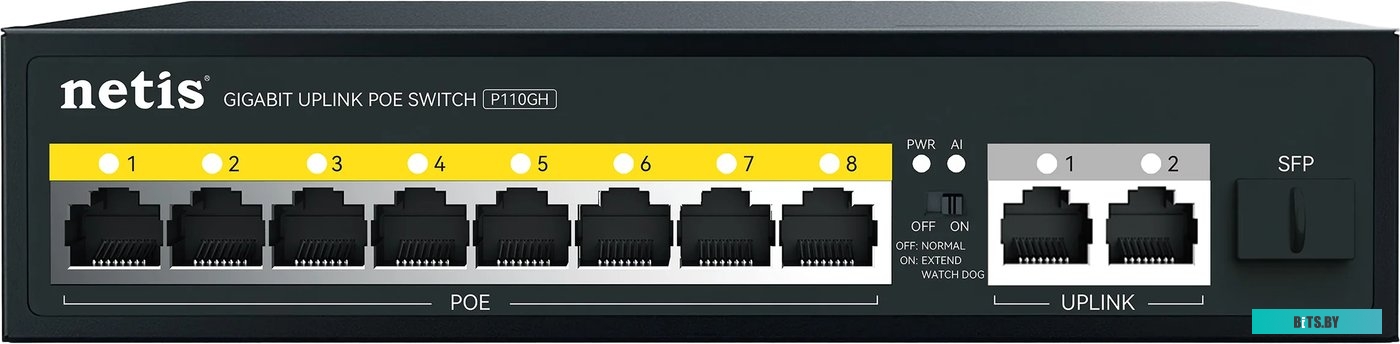 Неуправляемый коммутатор Netis P110GH