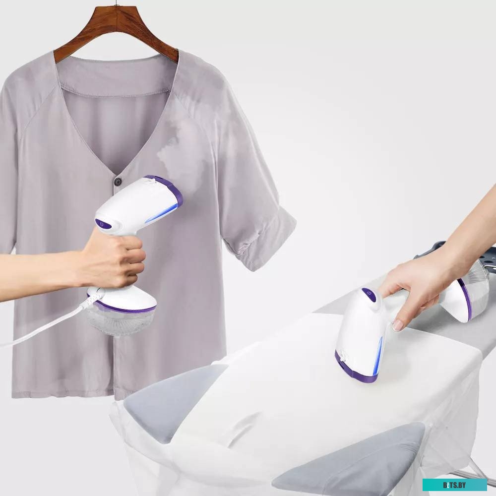 КТ-989 Отпариватель ручной KitFort КТ-989,  фиолетовый  / белый