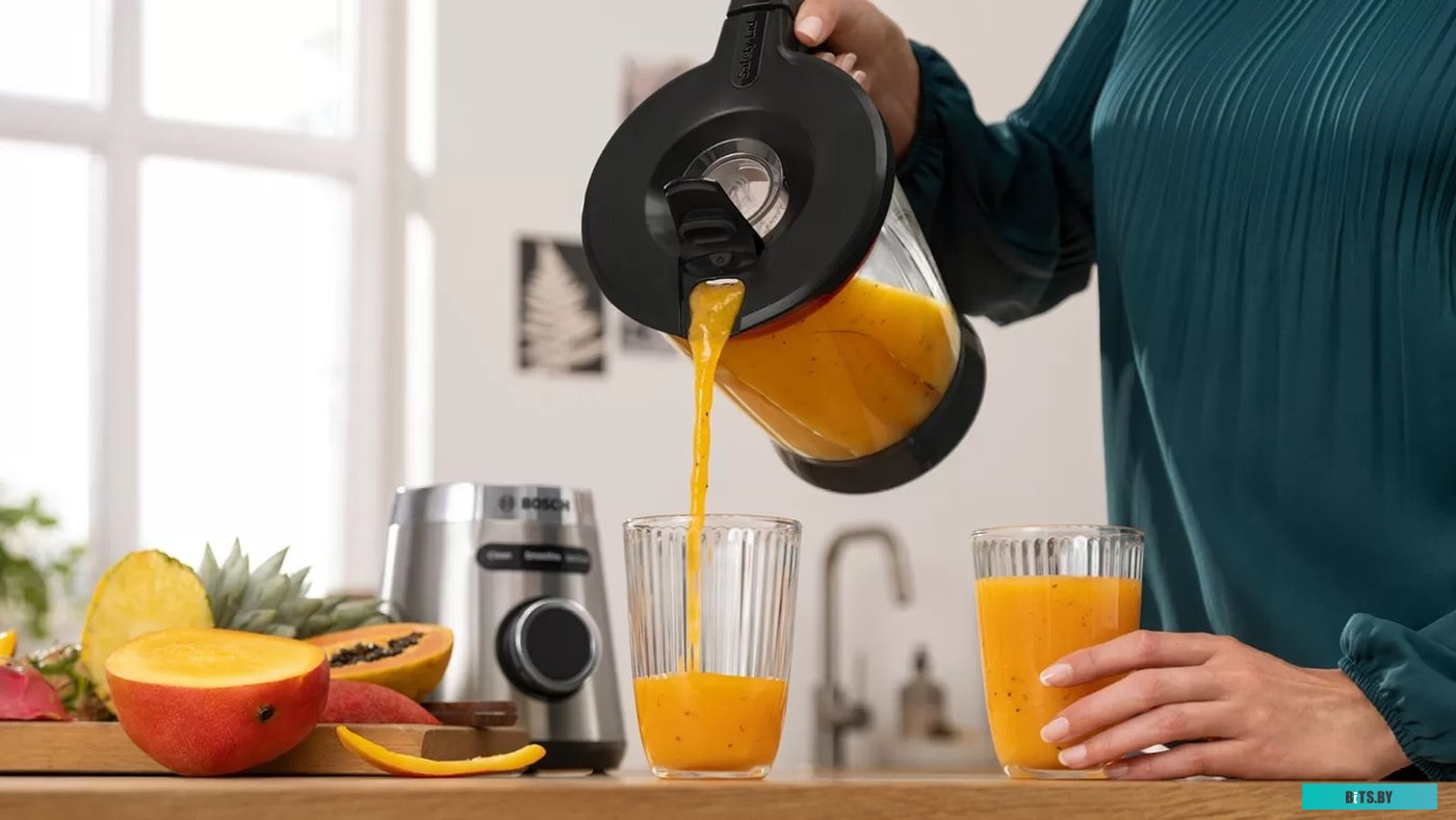 MMB6384M Блендер стационарный Bosch MMB6384M черный/нержавеющая сталь