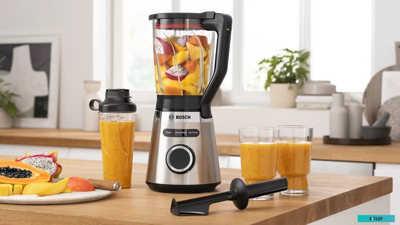 MMB6384M Блендер стационарный Bosch MMB6384M черный/нержавеющая сталь