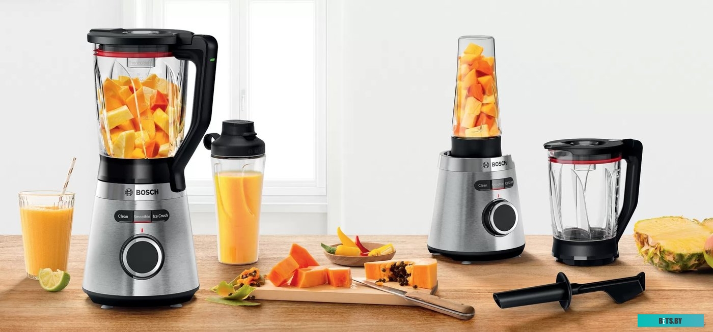 MMB6384M Блендер стационарный Bosch MMB6384M черный/нержавеющая сталь