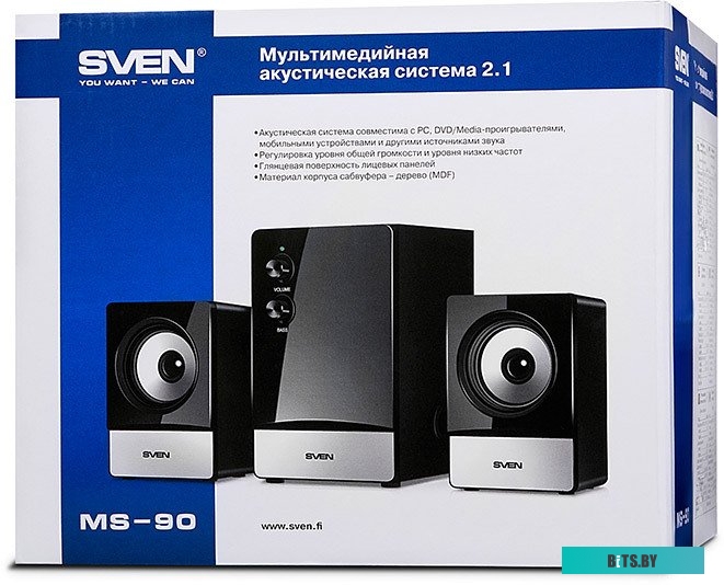 Компьютерные колонки SVEN MS-90