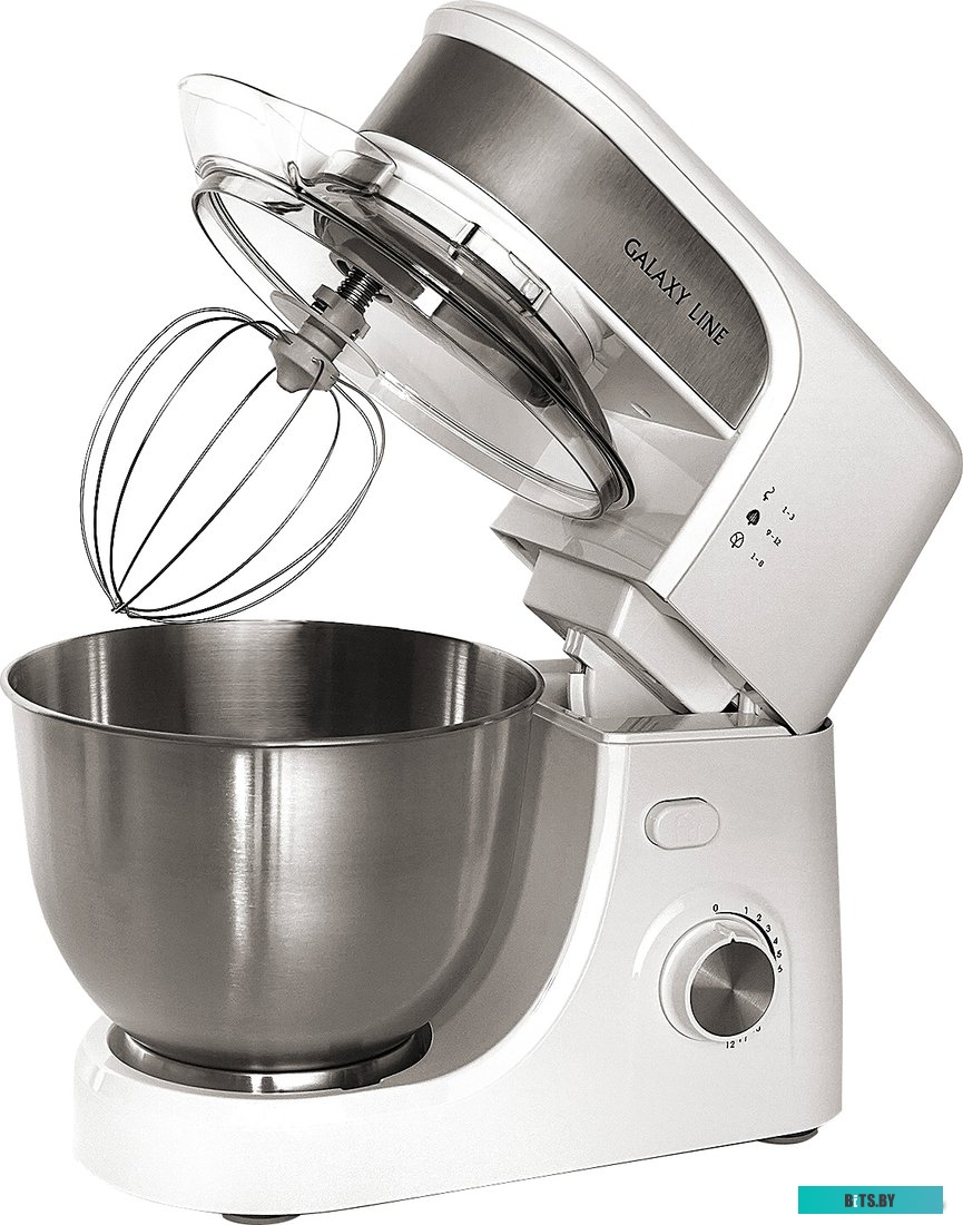 ГЛ2971ЛБЕЛ Вафельница GALAXY LINE GL 2971,  белый [гл2971лбел]