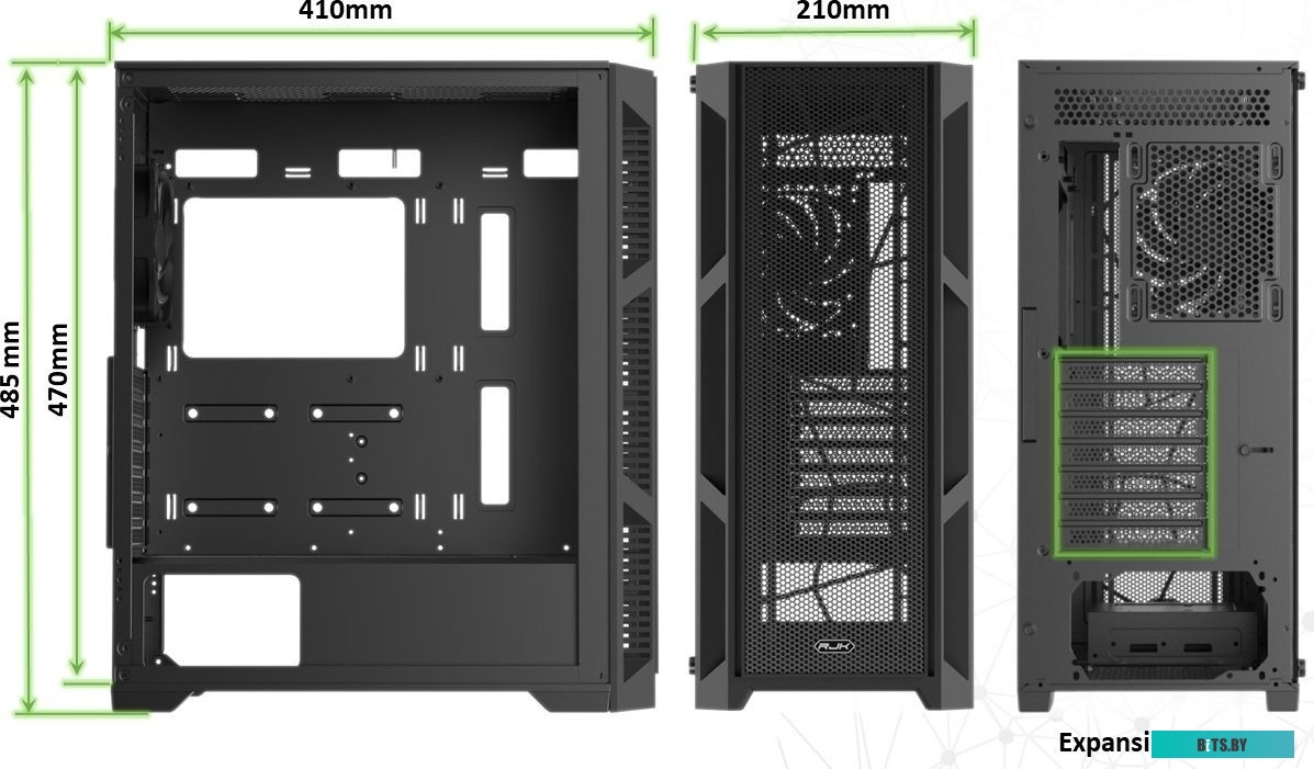 Компьютерный корпус Raijintek Arcadia III MS4 0R20B00247