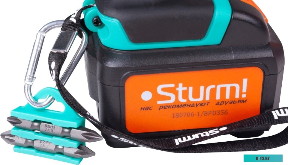 Дрель-шуруповерт Sturm CD3224L (с 2-мя АКБ, кейс)