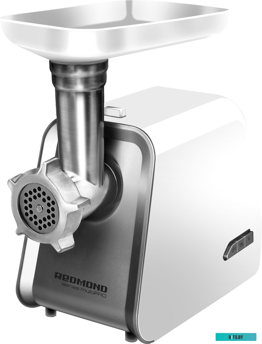 RMG-1216-8 Мясорубка REDMOND RMG-1216-8,  белый / серебристый
