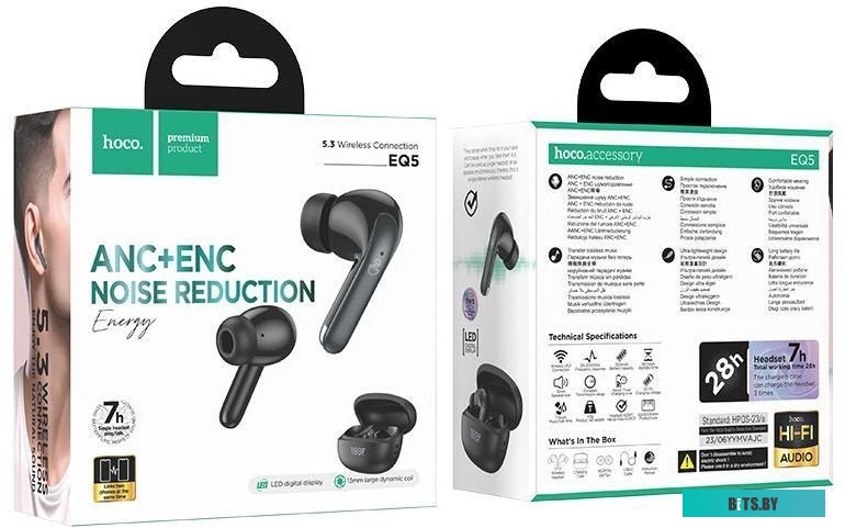 Наушники беспроводные Hoco EQ5