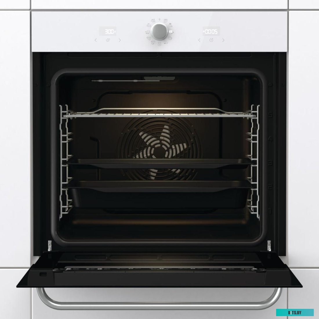 BOS67371SYW Встраиваемые электрические духовки GORENJE/ BOS67371SYW, 60 см, 77 л, Коллекция: Simplicity, Очистка паром AquaClean, 12 режимов, белый цв