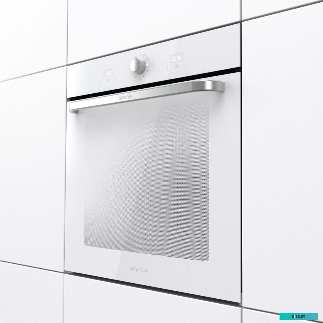 BOS67371SYW Встраиваемые электрические духовки GORENJE/ BOS67371SYW, 60 см, 77 л, Коллекция: Simplicity, Очистка паром AquaClean, 12 режимов, белый цв