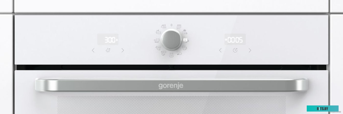 BOS67371SYW Встраиваемые электрические духовки GORENJE/ BOS67371SYW, 60 см, 77 л, Коллекция: Simplicity, Очистка паром AquaClean, 12 режимов, белый цв
