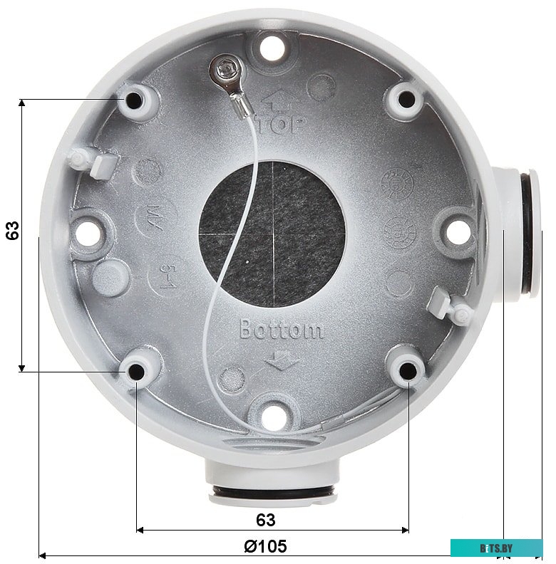 Монтажная коробка Hikvision DS-1260ZJ