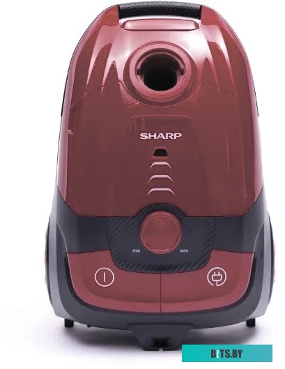 ECKB19RR Пылесос Sharp/ Пылесос, 1900 Вт, уборка: сухая, пылесборник - мешок, 2.3 л,красный