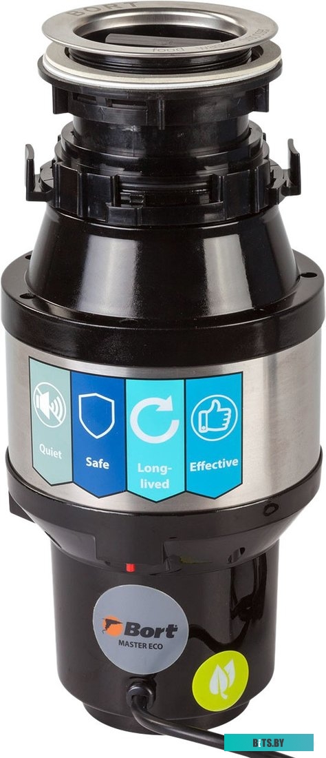 91275752 Измельчитель Bort Master Eco 390Вт черный