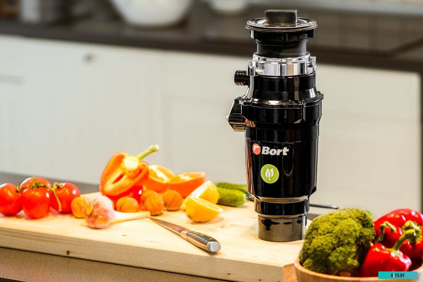 91275752 Измельчитель Bort Master Eco 390Вт черный