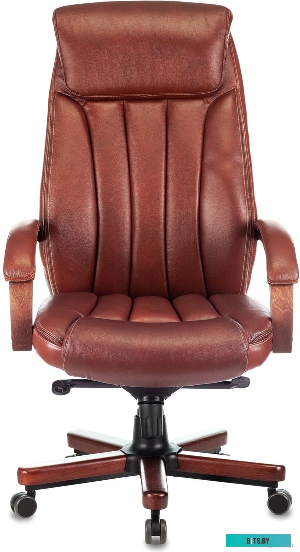 Офисное кресло (Стул) Бюрократ T-9922WALNUT/CHOK (светло-коричневый)