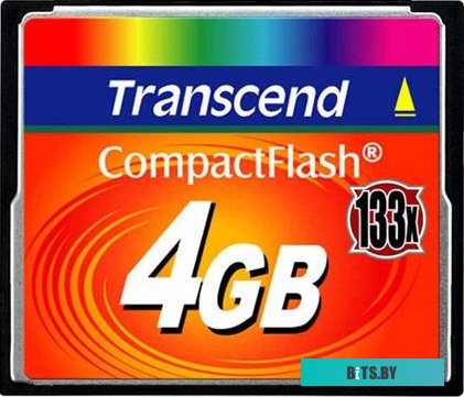 Карта памяти Transcend 133x CompactFlash 4 Гб (TS4GCF133)