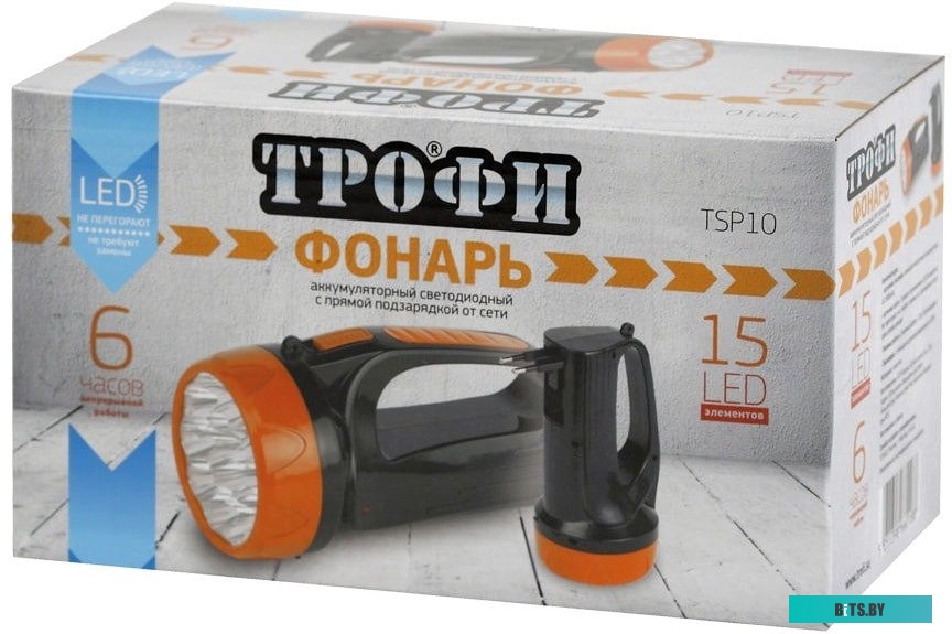 Б0016537 Фонарь-прожектор ТРОФИ TSP10 [б0016537]