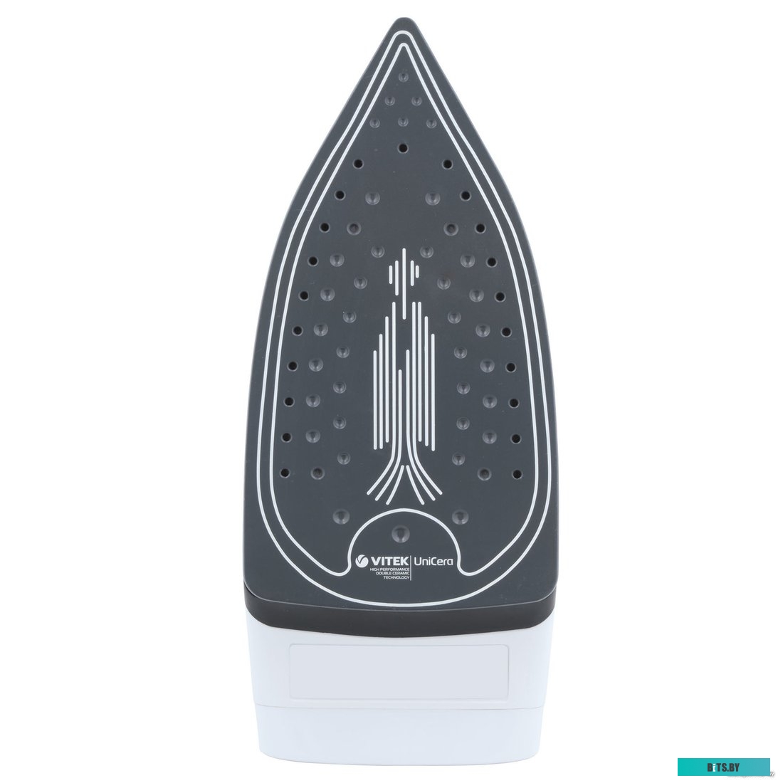 VT-8338 Утюг Vitek 8338-VT-01,  2200Вт,  черный/белый [vt-8338]