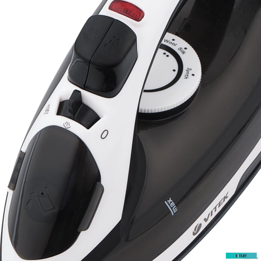 VT-8338 Утюг Vitek 8338-VT-01,  2200Вт,  черный/белый [vt-8338]