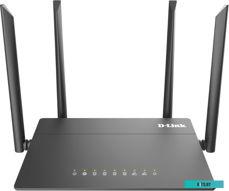 Wi-Fi роутер D-Link DIR-822/RU черный