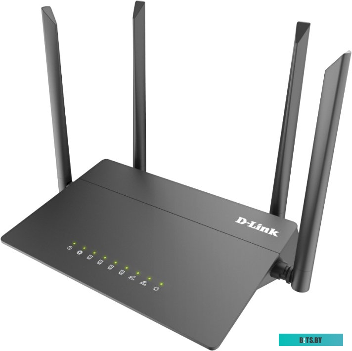 Wi-Fi роутер D-Link DIR-822/RU черный