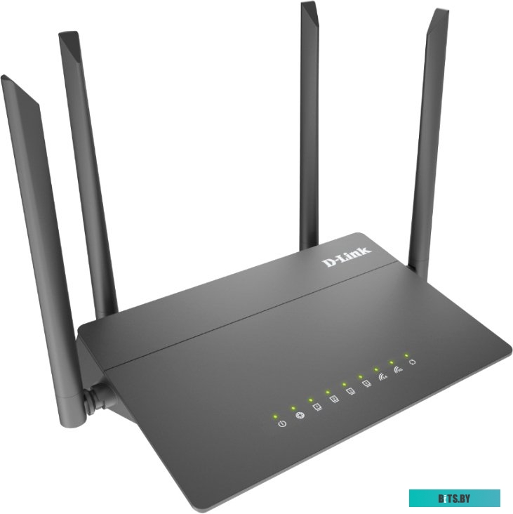 Wi-Fi роутер D-Link DIR-822/RU черный
