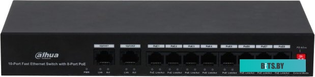 Коммутатор Dahua DH-PFS3010-8ET-65