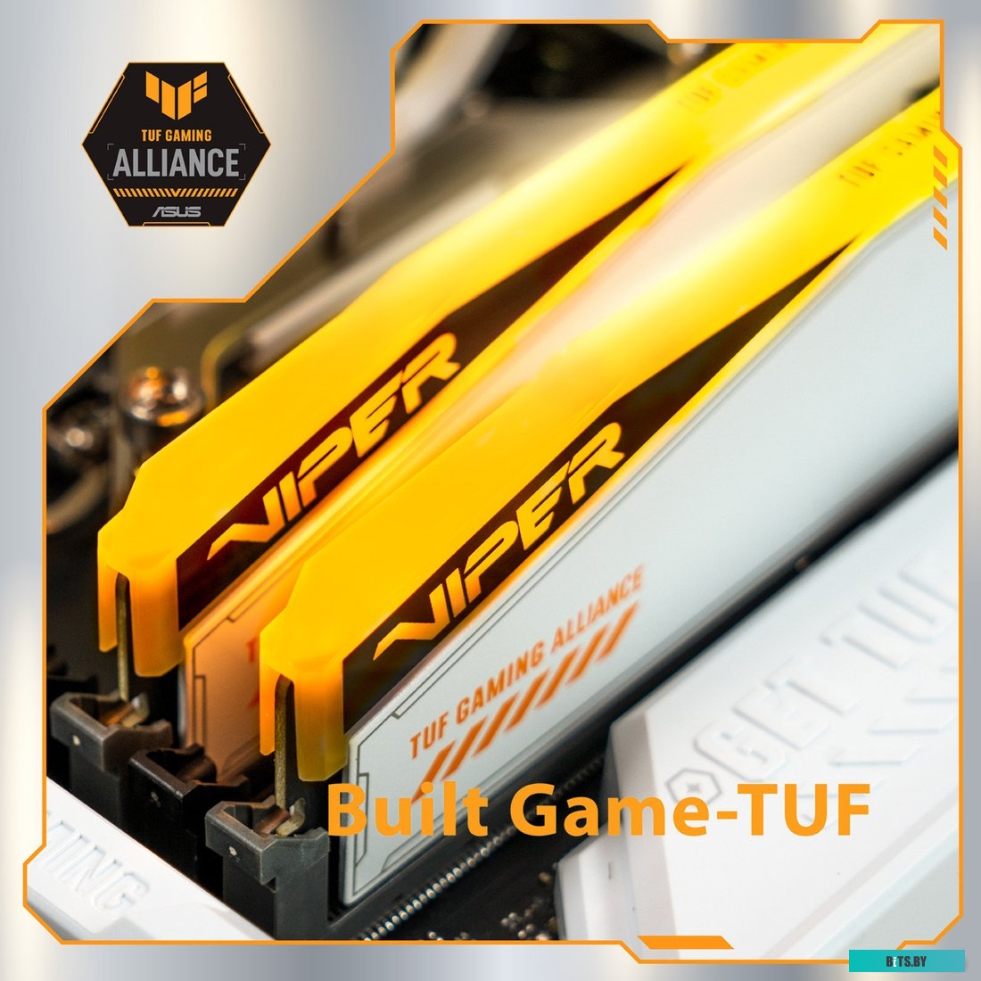 Память Patriot Viper Elite 5 Tuf Gaming RGB RTL Gaming PC5-52800 PVER548G66C34KT