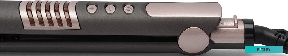 PHS 2512KT Выпрямитель для волос POLARIS PHS 2512KT,  серый и розовый