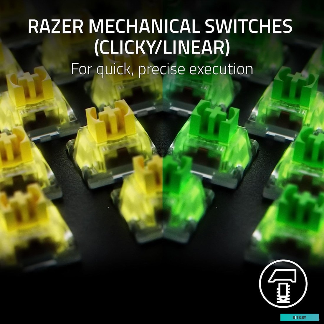 Механическая клавиатура Razer BlackWidow V4 X RZ03-04700200-R3U1