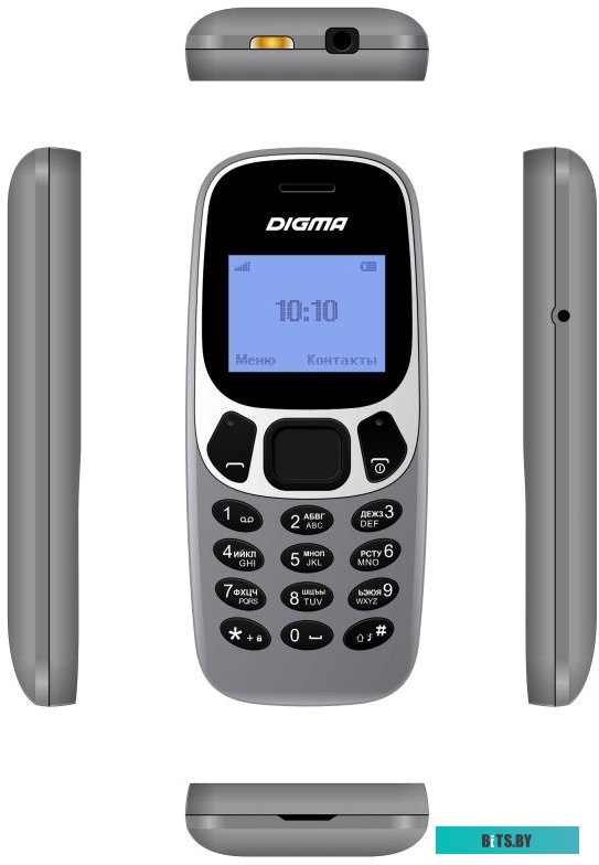 Мобильный телефон Digma Linx A105N 2G (серый)