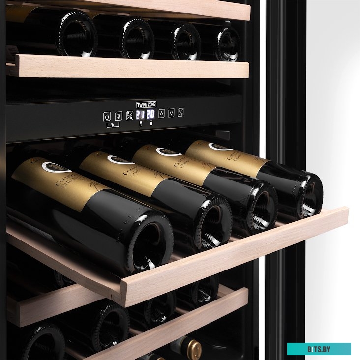 КА-00012702 Холодильник трехкамерный MAUNFELD MFF181NFB No Frost, Side by Side, инверторный черный