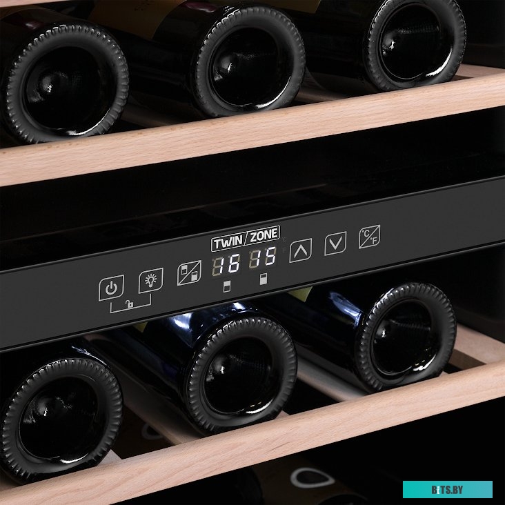 КА-00012702 Холодильник трехкамерный MAUNFELD MFF181NFB No Frost, Side by Side, инверторный черный