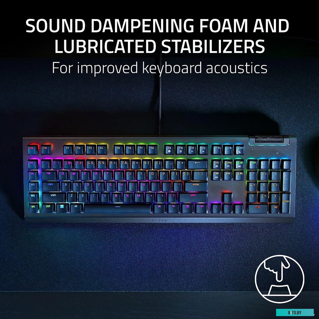 Механическая клавиатура Razer BlackWidow V4 X RZ03-04700200-R3U1