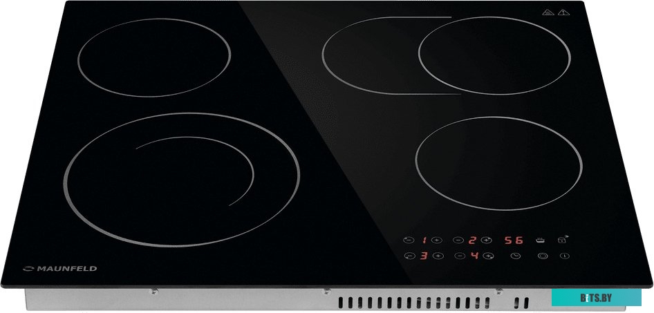 КА-00017389 Электрическая варочная панель MAUNFELD CVCE594BK,  Hi-Light,  независимая,  черный