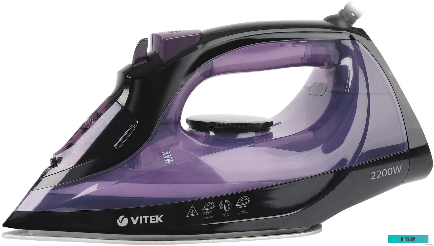 VT-8316 Утюг Vitek 8316-VT-02,  2400Вт,  фиолетовый/черный [vt-8316]