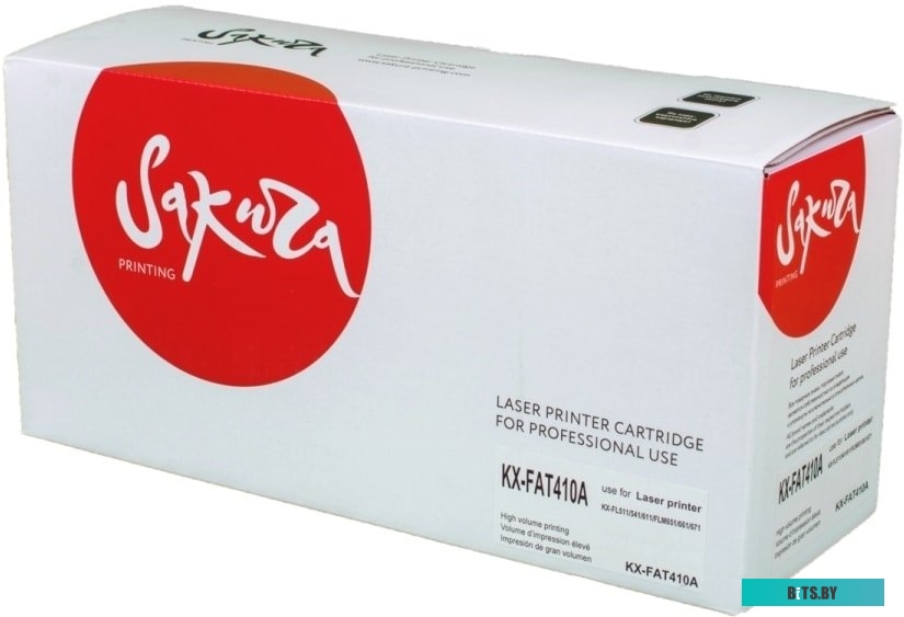 Картридж Sakura Printing SAKXFAT410A (аналог Panasonic KX-FAT410A)