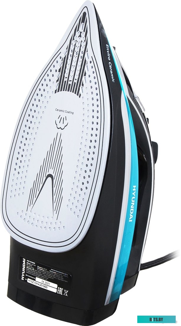 H-SI01336 Утюг Hyundai H-SI01336 2800Вт черный/голубой