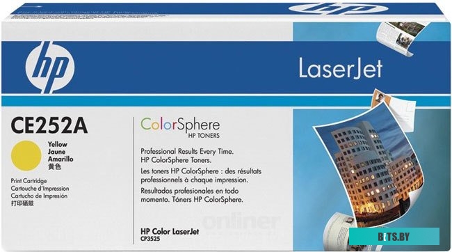 Тонер-картридж HP 504A Yellow Contract Original LaserJet Toner Cartridge CE252AC
