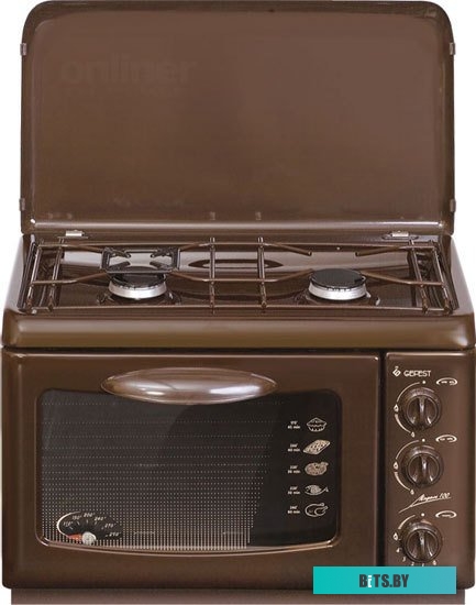ПГ 100 К19 Плита Газовая Gefest ПГ 100 К19 коричневый эмаль (настольная)