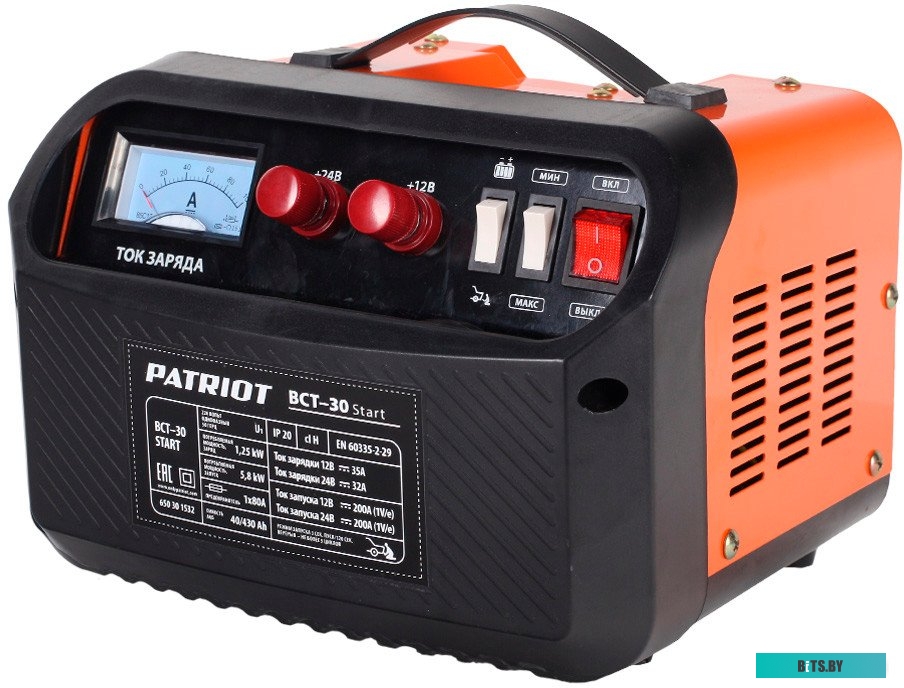 Зарядное устройство PATRIOT BCT-30 Boost 650301530