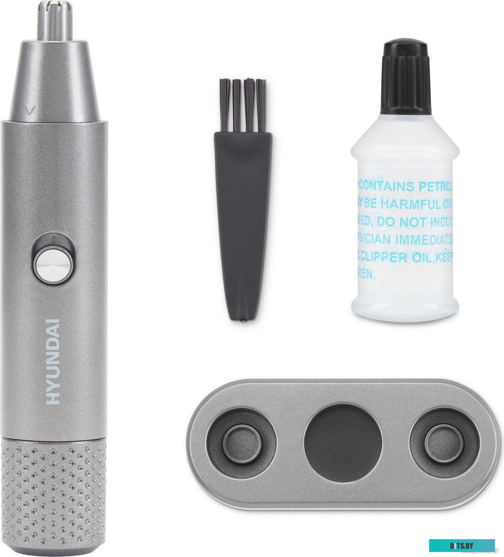 H-HT6010 Триммер Hyundai H-HT6010 графит/черный (насадок в компл:3шт)