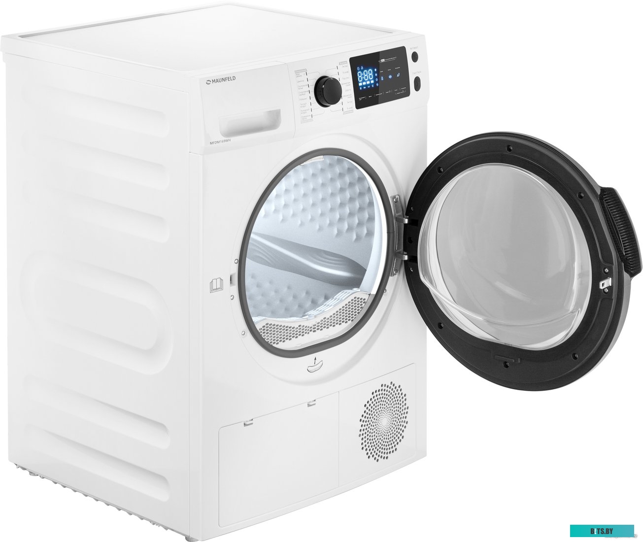 КА-00015755 Стиральная машина MAUNFELD MFWM148WH, с фронтальной загрузкой, 8кг, 1400об/мин, инверторная