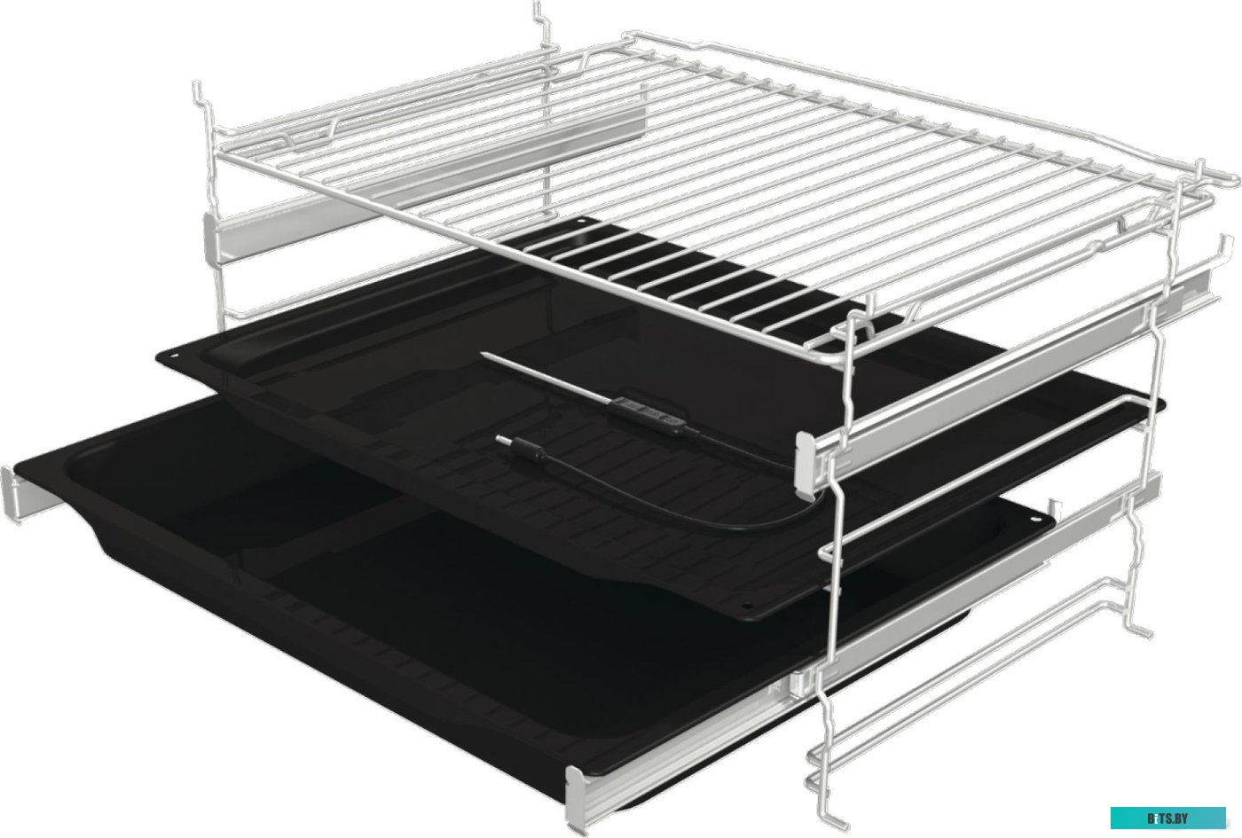 BOSX6737E09BG Духовой шкаф Электрический Gorenje BOSX6737E09BG черный