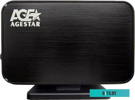Бокс для накопителей 3.5" AgeStar 3UB3A8-6G Black
